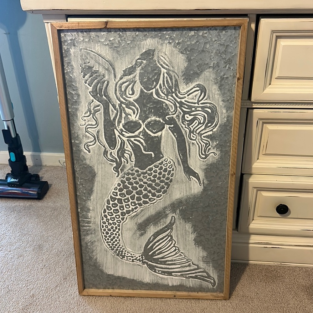 Metal Mermaid Picture